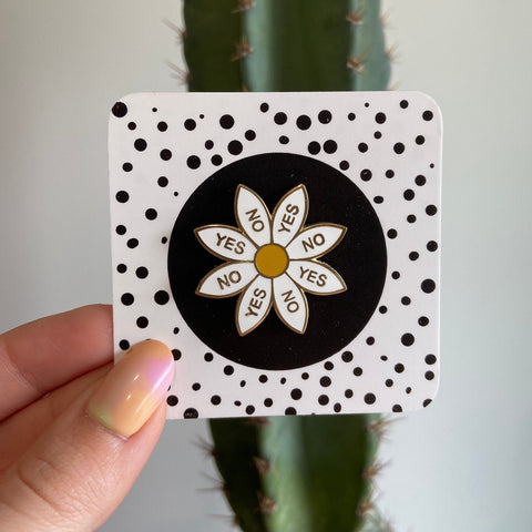 "Daisy" Enamel Pin