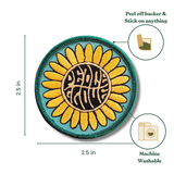 "Let Peace Flower" Patch