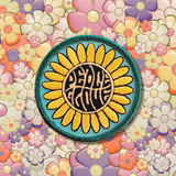 "Let Peace Flower" Patch